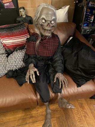 Full Life - Size Crypt Keeper (tales From) Rare 1996 Spencers Gifts Halloween Prop