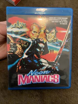 Neon Maniacs Blu - Ray Oop Rare Code Red 11