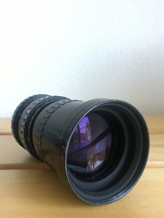 Angenieux Zoom Type 4x17 C Mount Lens 17 - 68mm F2.  2 For 16mm Camera Rare