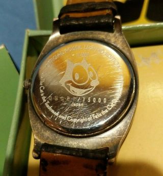 RARE Fossil FELIX THE CAT 1 Vintage Character Watch Limited Edition w/Box 3