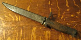 Very Rare Wwii Japanese Type 100 Paratrooper Bayonet & Scabbard
