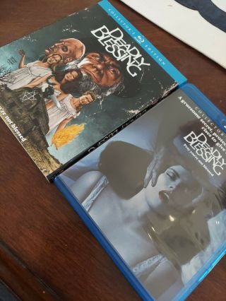 Deadly Blessing (blu - Ray Disc,  Scream Factory) With Slipcover Rare Oop Horror