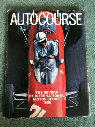 Very Rare Autocourse 1964 - 1965 Review Of International Motor Racing.