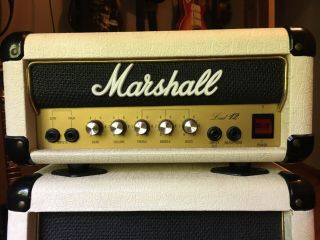 Vintage Marshall Mini Stack Cream Tolex Rare Lead 12 Model UK 3005 Amp 3