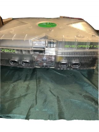Xbox Development Kit Prototype Microsoft Clear Console (rare)