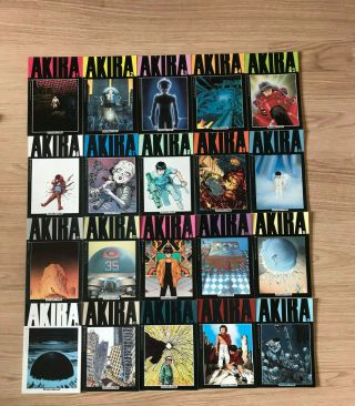 Akira 1 To 38 Complete Full Run Katsuhiro Otomo Marvel Epic Comics 1988 Rare