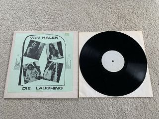 Van Halen - Die Laughing Bootleg Vinyl Live From 1977 Oop Rare Ac/dc Aerosmith