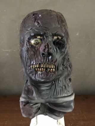 Vtg 1987 Distortions Unlimited Rotted Corpse Zombie Halloween Monster Mask Rare