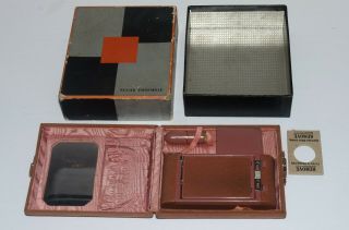 Vintage Kodak Ensemble Pink Rose Camera Vanity Complete Boxed 1920 