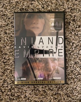 Inland Empire (2006) Very Good 2 - Disk Special Edition Dvd Rare Cover,  Lynch