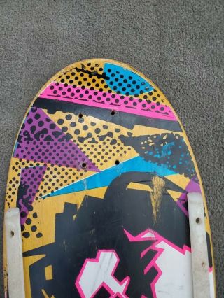 1985 Vision Mark Gonzales Gonz Skateboard Deck Vintage Rare 3