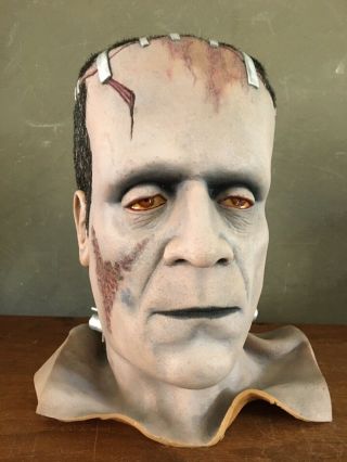 Rare Vintage Halloween Society Frankenstein Monster Mask 4 Of 13 Universal
