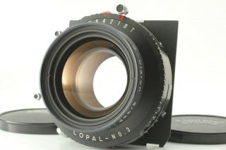 【rare N,  】 Schneider G Claron 355mm F9 Lens Copal No.  3 Shutter From Japan