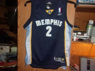 Rare Vintage Reebok Nba Memphis Grizzlies Jason Williams Basketball Jersey
