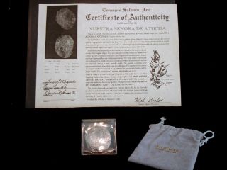 1622 Atocha Shipwreck Rare Coin Mel Fisher 8 Reals,  Bolivia