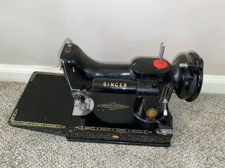 Singer 221 Featherweight Sewing Machine Rare 1959 EP Serial Number 3
