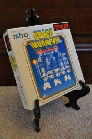 Rare Nintendo Virtual Boy 3d Vb Space Invaders Complete
