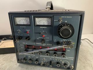 Cushman Communications Monitor Ce - 5 W/ 302 306e Rare Cool Collectible Test Eq