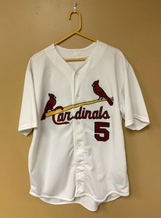 Albert Pujols St.  Louis Cardinals Game - Used/issued 2001 Roy Season Jersey Rare