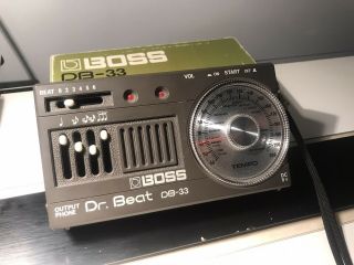 Metronome Boss Dr.  Beat Db - 33 Rare (made In Japan)