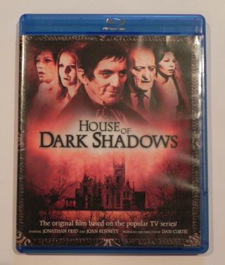 House Of Dark Shadows - Blu - Ray - Based On Tv Series - Rare - Out Of Print
