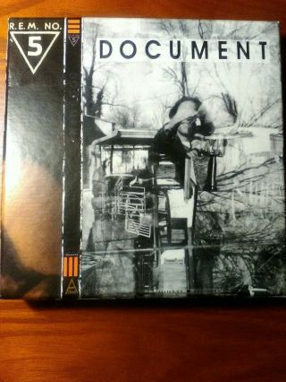 Oop R.  E.  M.  Document 25th Anniversary 2 Cd Box Set Rare Live Concert Recording