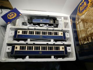 G Scale - Lgb 70685 Orient Express Deluxe Steam Passenger Train Set Rare