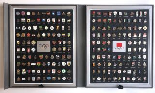 Beijing Olympics Rare Collectable Pin Set Presented To Vips