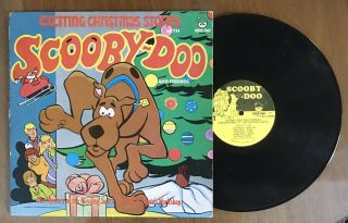 Scooby - Doo Exciting Christmas Stories Peter Pan Records Vinyl Lp Rare Children’s