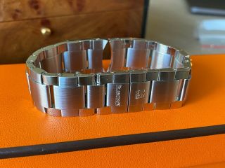 Blancpain Oem Steel 20mm Bracelet For Aqualung 38mm,  Ref 2100 Very Rare