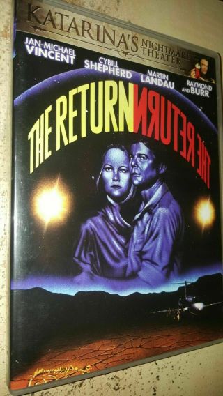 The Return Dvd Region 1 Horror Ultra Rare Out Of Print - - - - - - - - - - - - - 1980