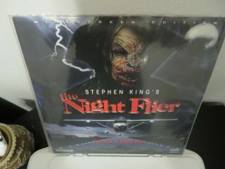 The Night Flier Laserdisc Stephen King Rare