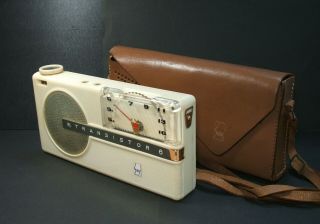 Rare 1950s Vintage Sony Tr - 6 Historical Transistor Radio