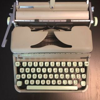 Rare - 1958 Hermes 2000 Portable Typewriter - Fully Restored
