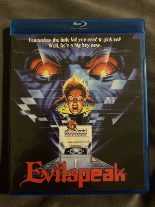 Evilspeak (blu - Ray Disc,  2014) Scream Factory Code Red 80 