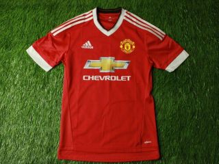 Manchester United 2015/2016 Player Issue Rare Football Shirt Jersey Home Adidas
