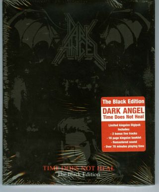 Dark Angel Time Does Not Heal The Black Edition Cd Rare