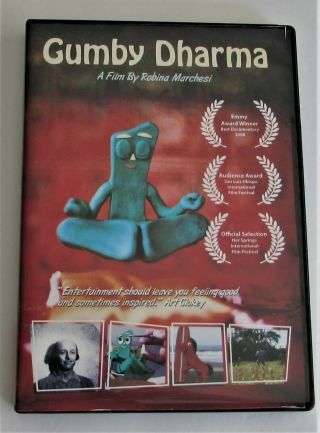 Gumby Dharma - A Film By Robina Marchesi Dvd Rare Gumbasia Vhtf Pokey Joe Clokey