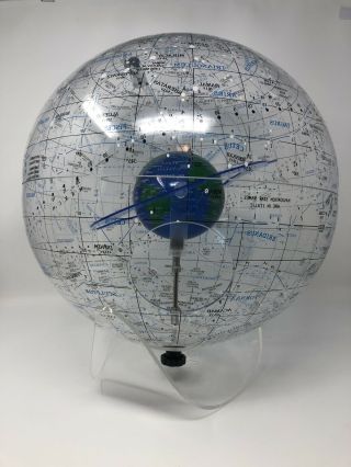RARE Starship Earth Celestial Globe Spherical Concepts 1986 Artline 16 Inch 16” 3