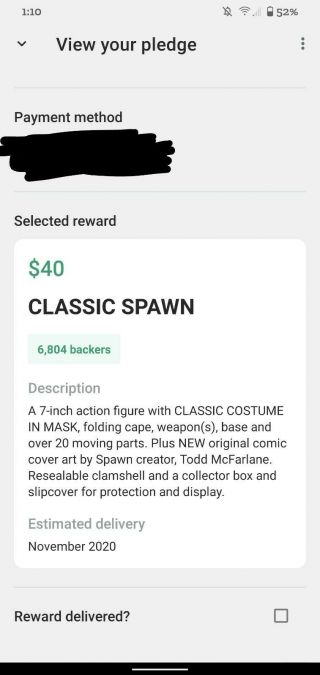 Classic Spawn Kickstarter Nov 2020