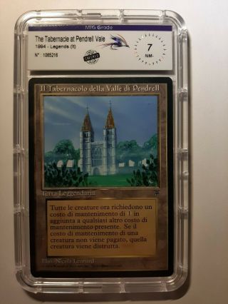 = The Tabernacle At Pendrell Vale (legends) = Magic The Gathering Mtg Graded 7