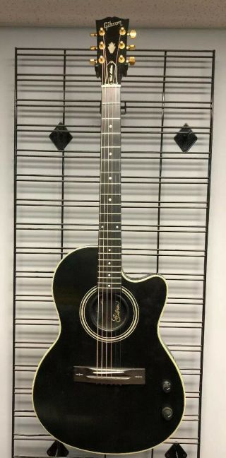 Rare Gibson Chet Atkins Sst - Ebony Black 1990 Electric Guitar - Promotional