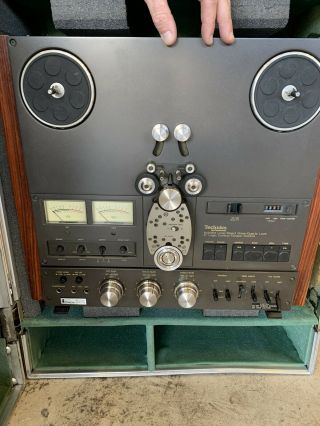 Rare Technics Rs - 1506us 4 Track Reel To Reel Tape Deck Recording By Panasonic