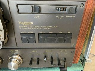 RARE Technics RS - 1506US 4 Track Reel to Reel Tape Deck Recording by Panasonic 2