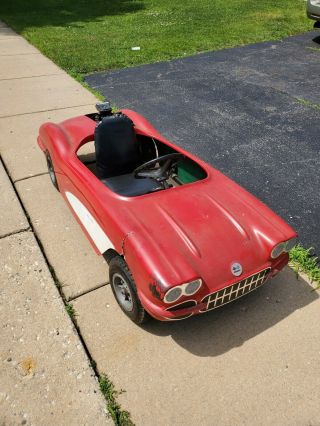 Vintage Rare Manco Corvette Go Kart