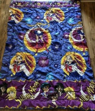 Sailor Moon 1995 Toei Vintage Bedding Comforter Twin Bed Vintage Rare Htf