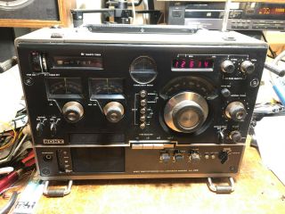 Rare Sony Crf - 320 32 Band Radio Receiver - Needs Gear Repair