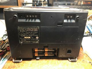 Rare Sony CRF - 320 32 Band Radio Receiver - Needs Gear Repair 2
