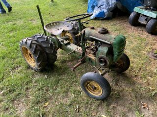 Rare - Antique Bolens Ride - A - Matic Garden Tractor
