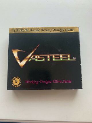 Vasteel Designs Nec Turbografx - 16 Turbo Duo Cd - Rom Strategy Rare